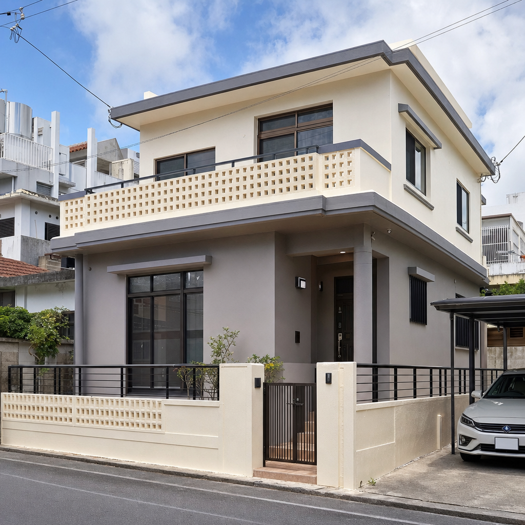リフォームされた戸建住宅外観
