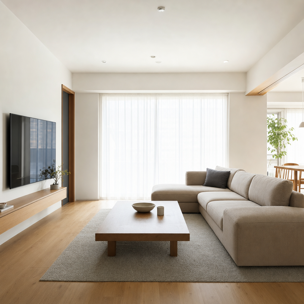 リフォーム後のマンション内装